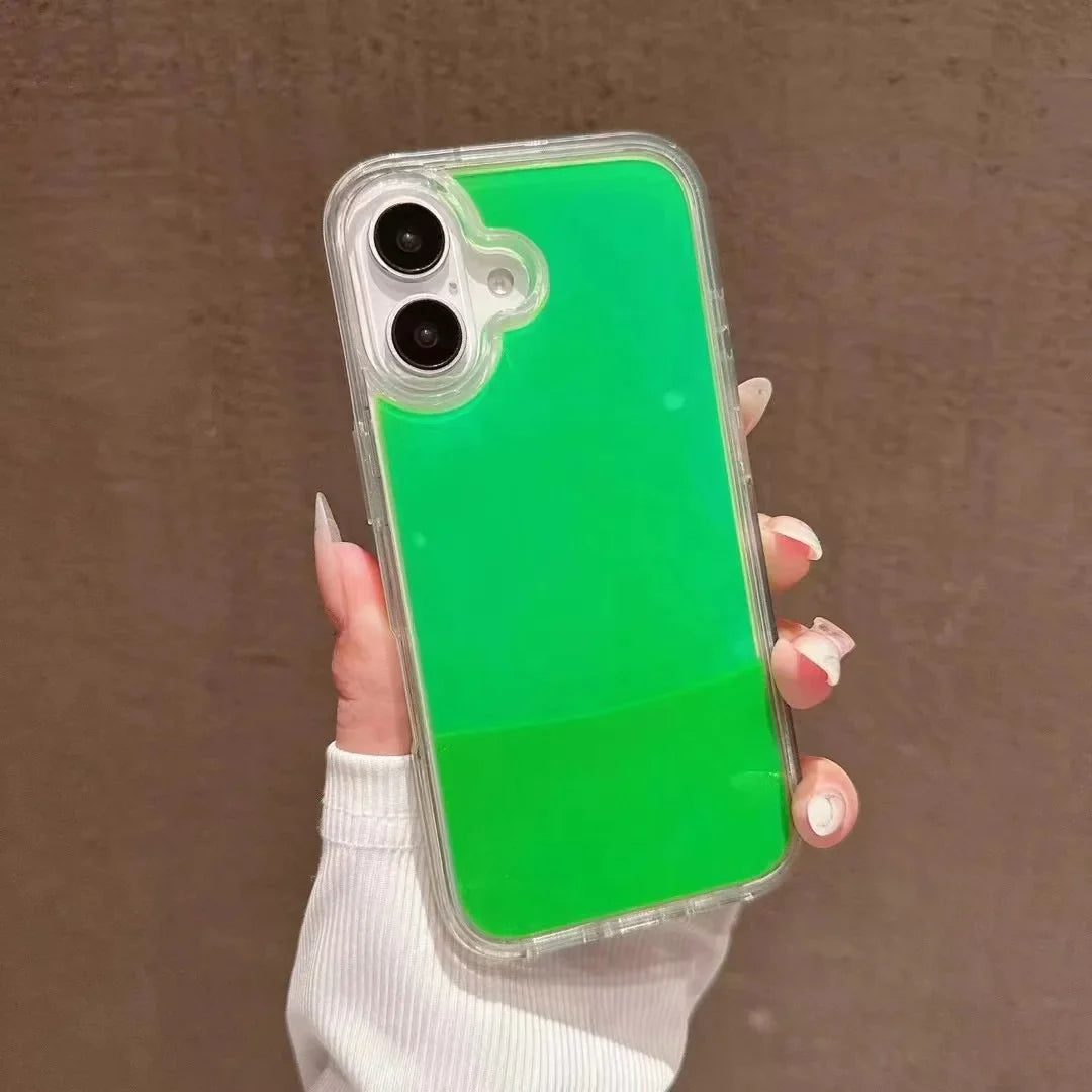Coque iPhone Glitter Lumineux