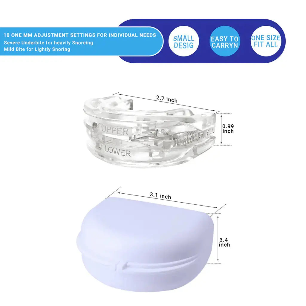 Bouche anti-ronflement premium pour un sommeil confortable