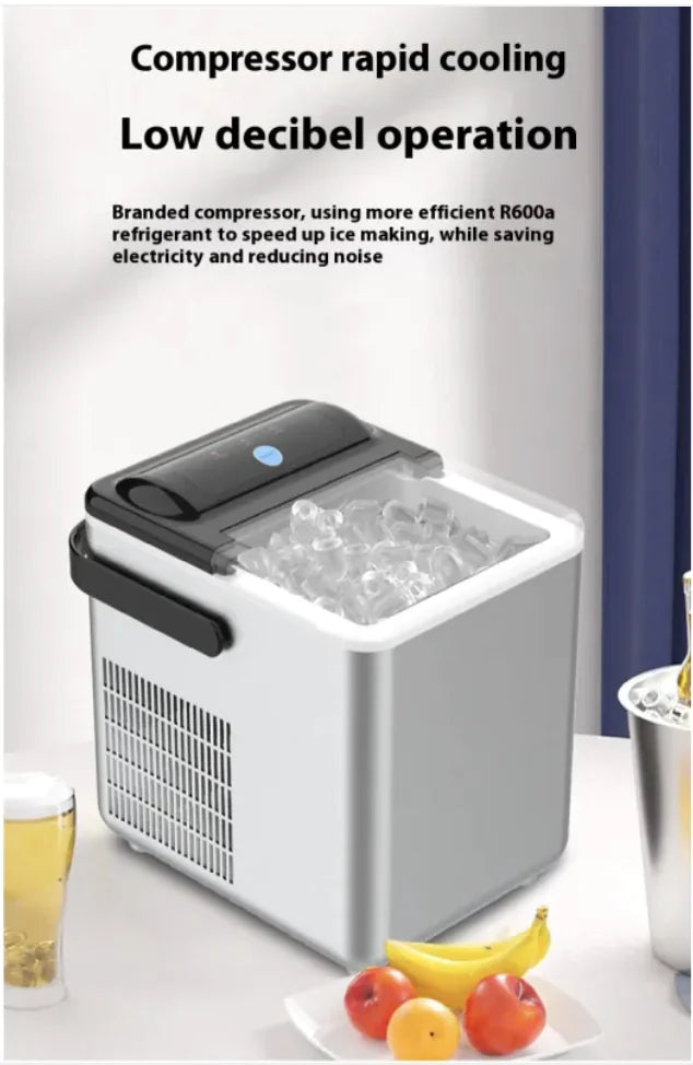 Compact Home Ice Maker for Effortless Entertaining