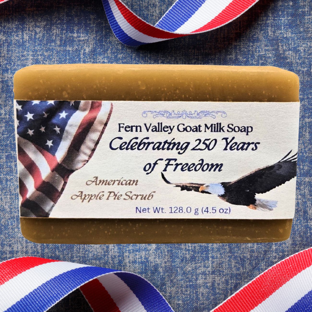 Celebra EE. UU. 250 | Jabón Exfoliante de Manzana Americana