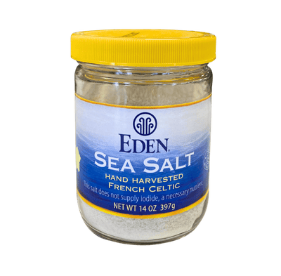 Eden Celtic Sea Salt - Fine Grain, Hand Harvested - Korvel