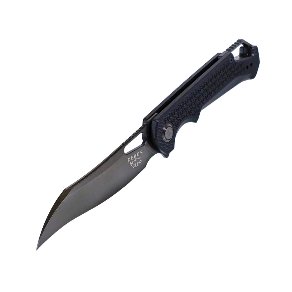 MUCITUP Ceros Blackout Edition – D2 DLC Blade | G10 Handle