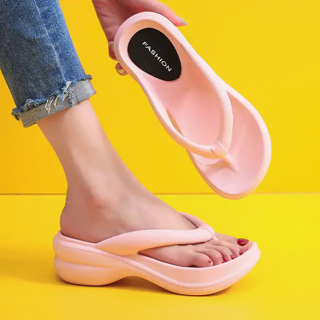 Toe Wedge Heels Sandals for Summer Style