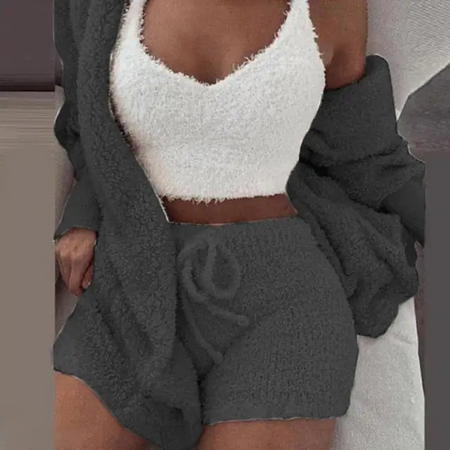 Ensemble de Pyjama Tricoté Confortable