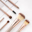 OmyBrush Premium Makeup Brush Kit with Leather Case