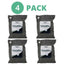 Eco-Friendly 4 Pack Bamboo Charcoal Air Fresheners - Korvel