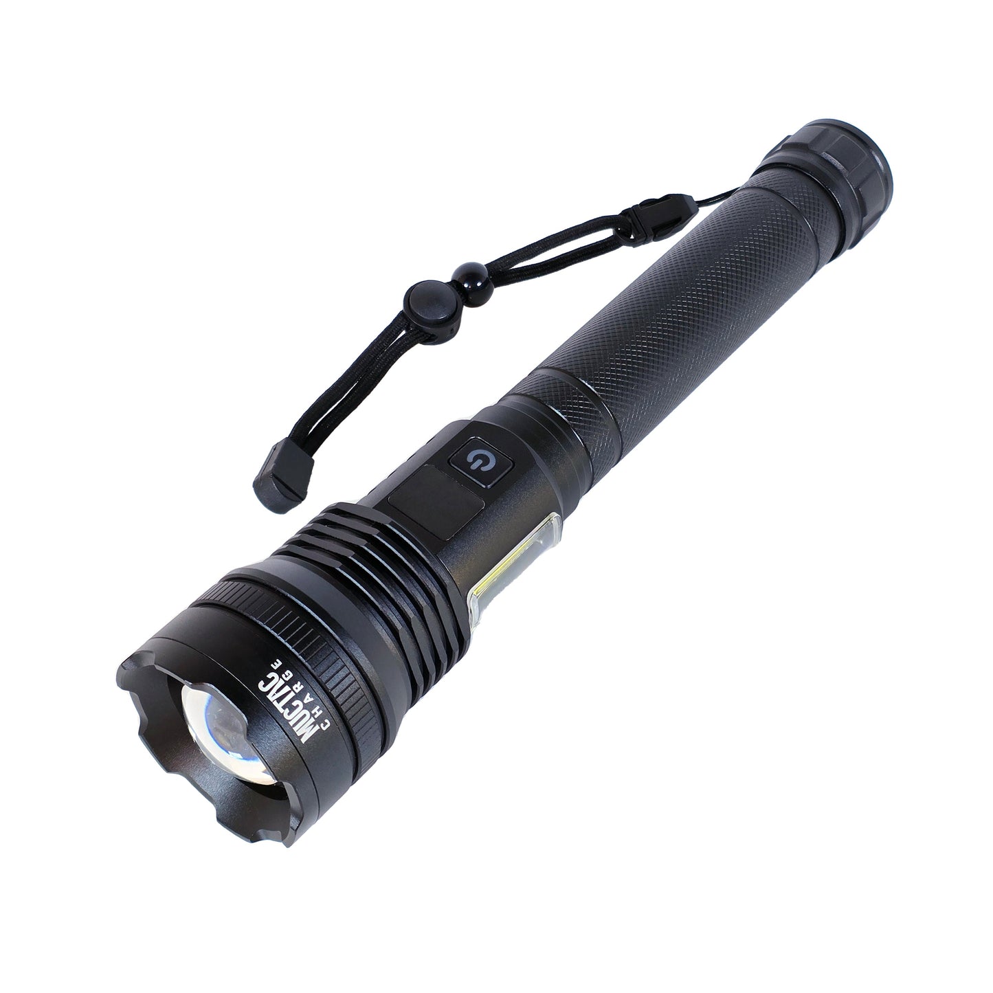 Muctac CHARGE Flashlight - 5000+ Lumens, Zoomable, USB Rechargeable
