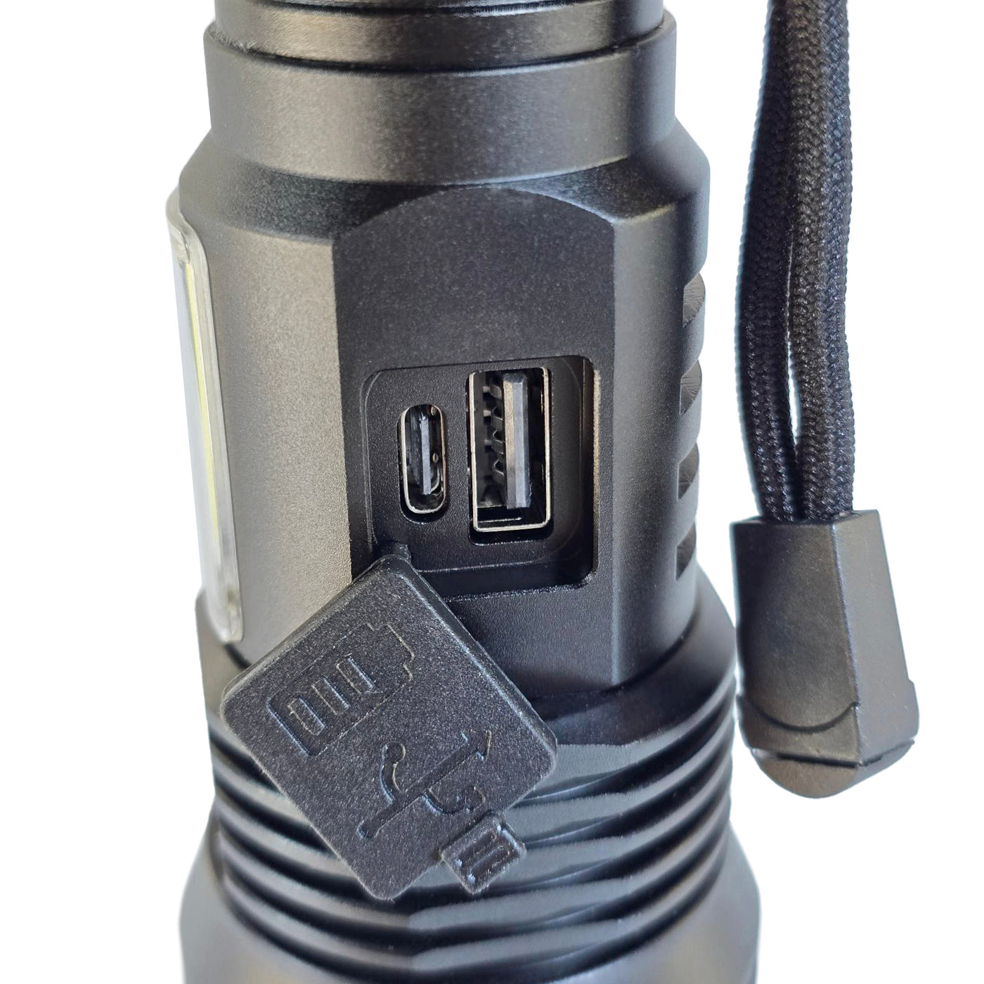 Muctac CHARGE Flashlight - 5000+ Lumens, Zoomable, USB Rechargeable