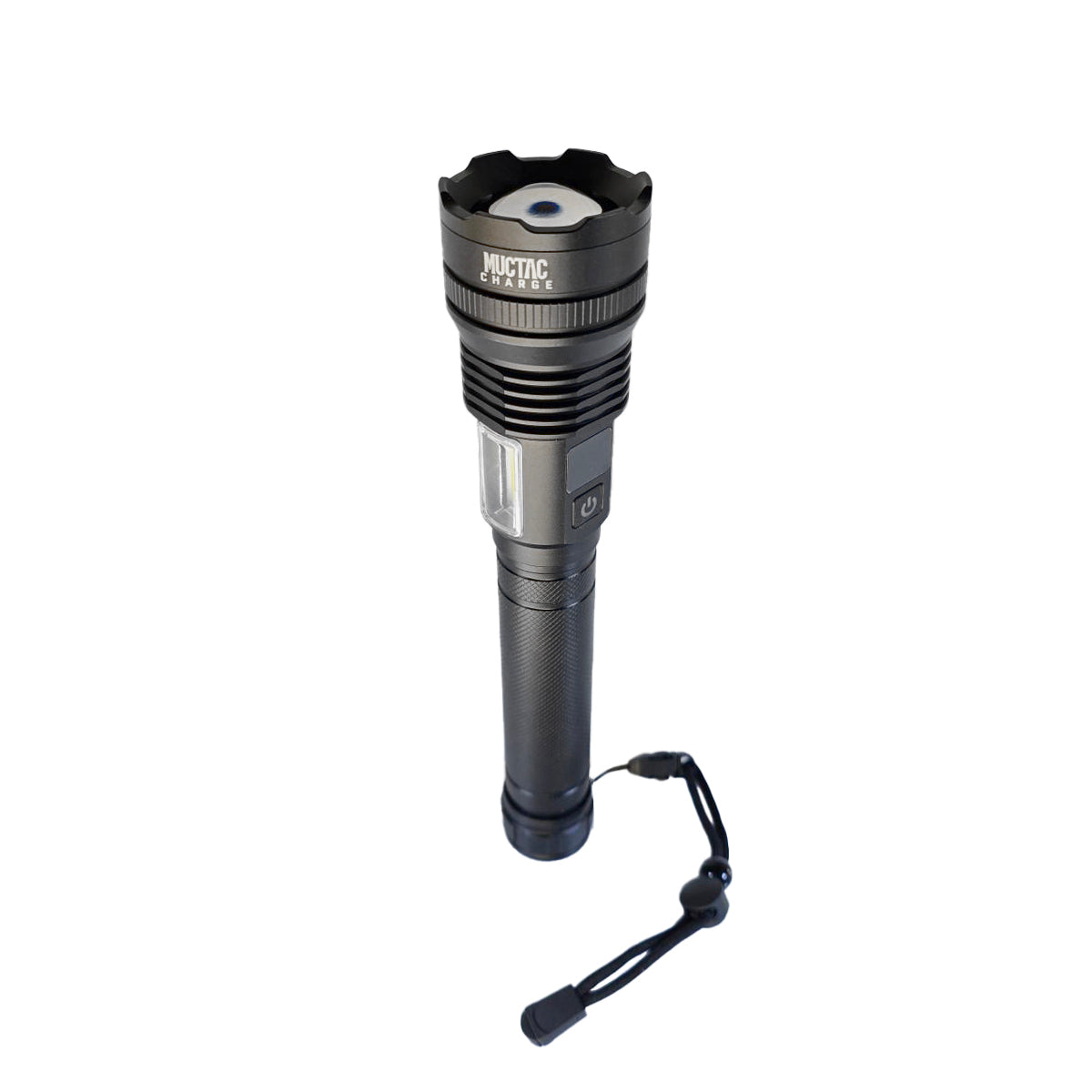 Muctac CHARGE Flashlight - 5000+ Lumens, Zoomable, USB Rechargeable