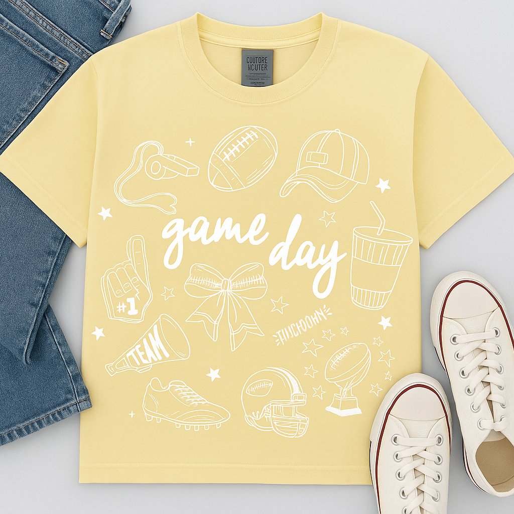 Camiseta extragrande de fútbol para el día del partido 5133CC
