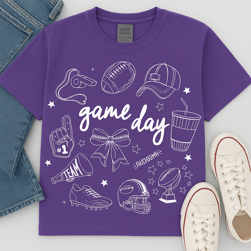 Camiseta extragrande de fútbol para el día del partido 5133CC