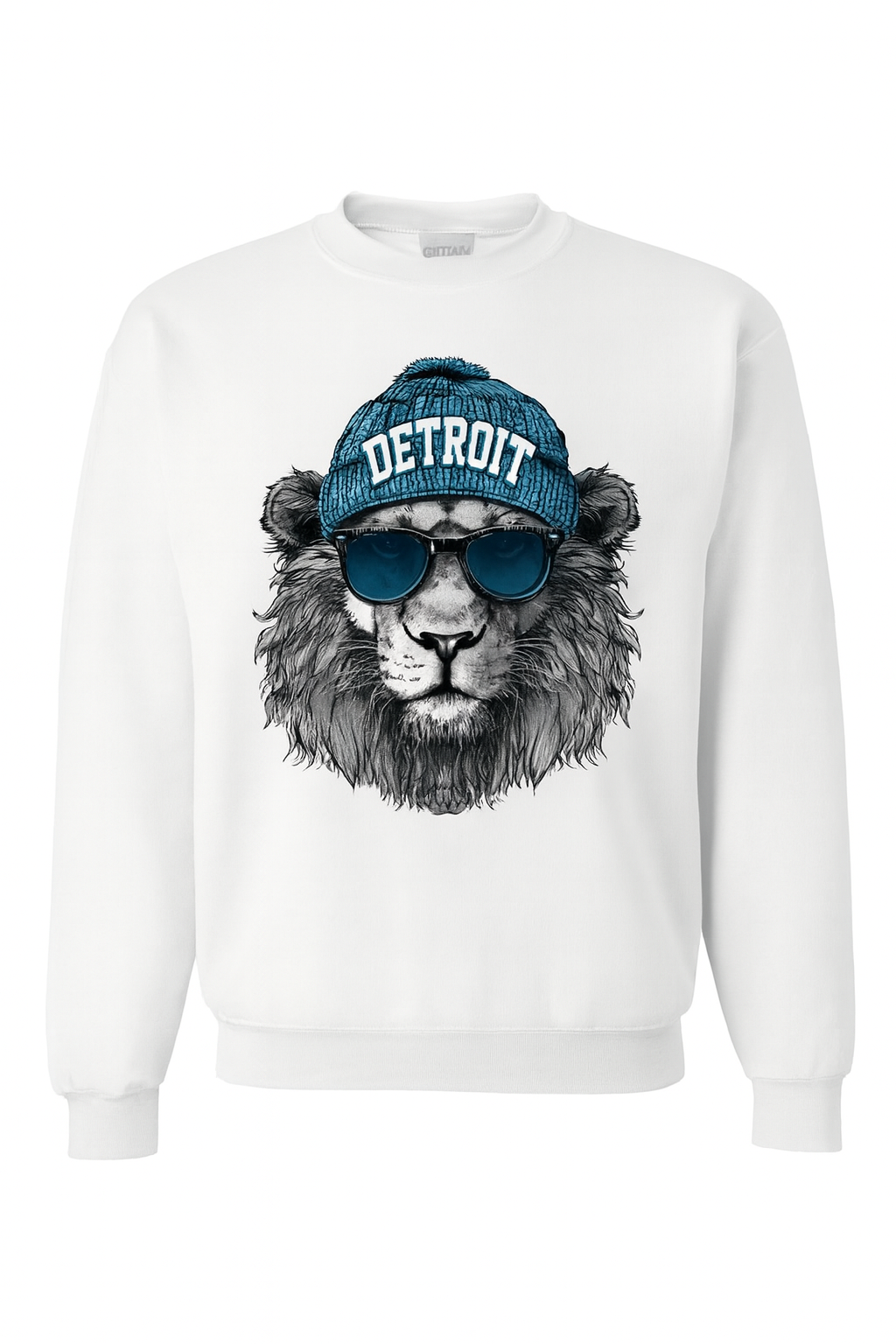 Sudadera Gráfica del Equipo de Detroit