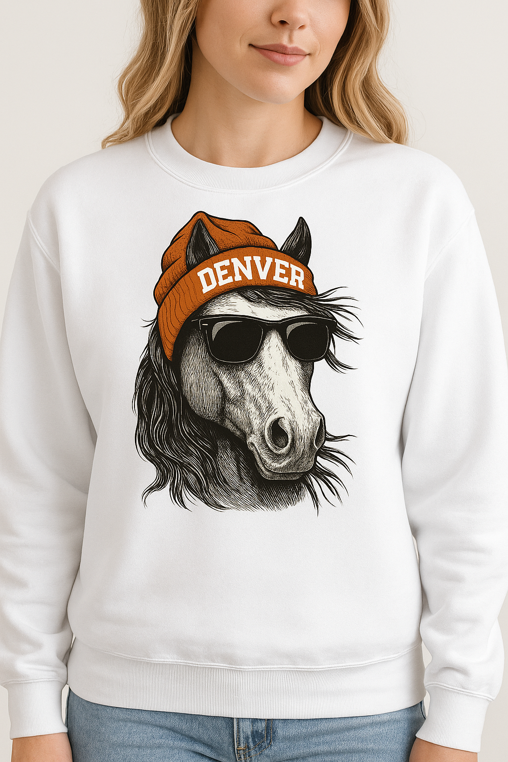 Denver Team Sweatshirt - Cozy Comfort for Fans
