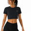 Loki & Ivy Women's Mineral Wash Cotton Crop T-Shirt