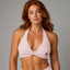 Soutien-gorge de sport à col halter plissé pour femmes Loki & Ivy