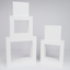 Oasis Supply Hollow Donut Style EPS Styrofoam Dummy Cake Set