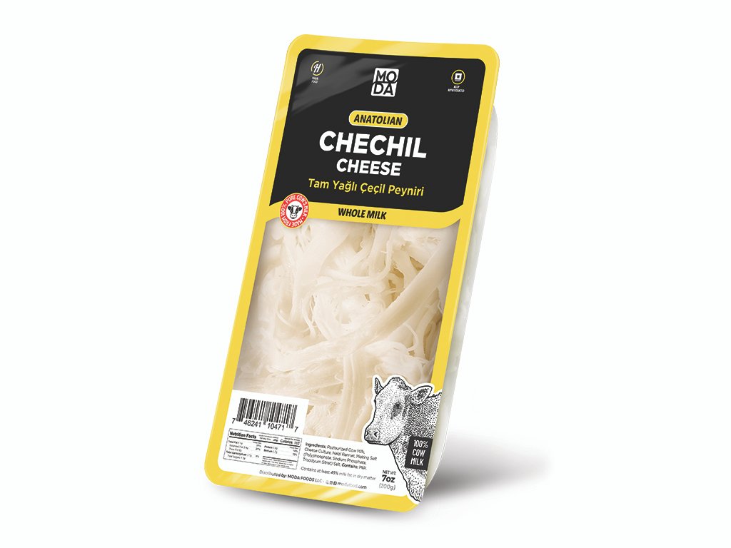 Moda Chechil Cheese (Cecil/Tel Peynir) – 7 oz (200 g)