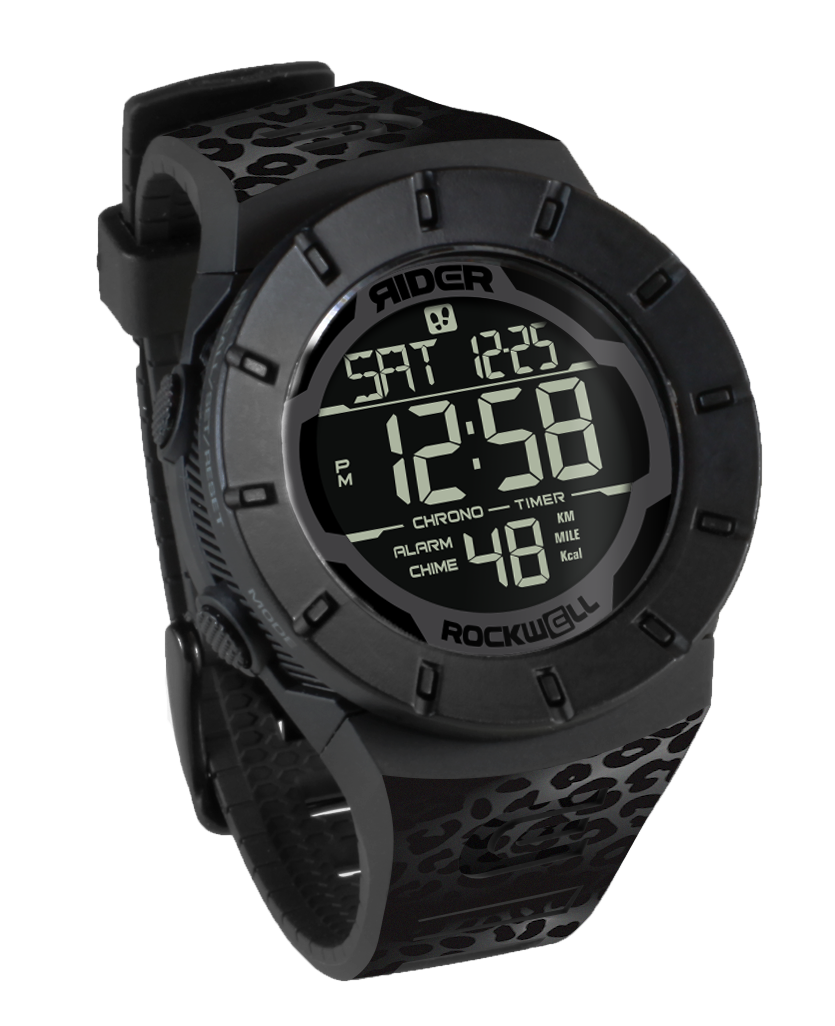 Coliseum Fit™ Forum - Cheetah Edition (Phantom Black) Timepiece - Korvel