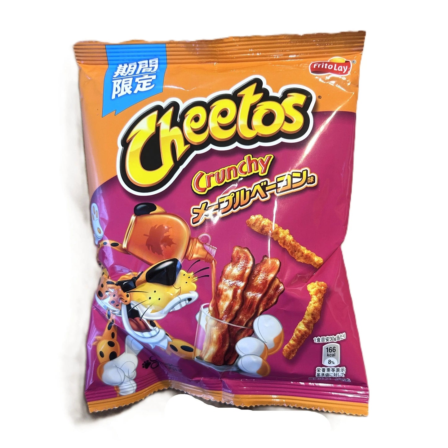 Cheetos Crunchy Maple Bacon Flavor Corn Snacks – Limited Edition