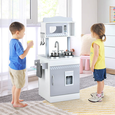 Chef Pretend Kitchen Playset with Oven and Sink for Toddlers
