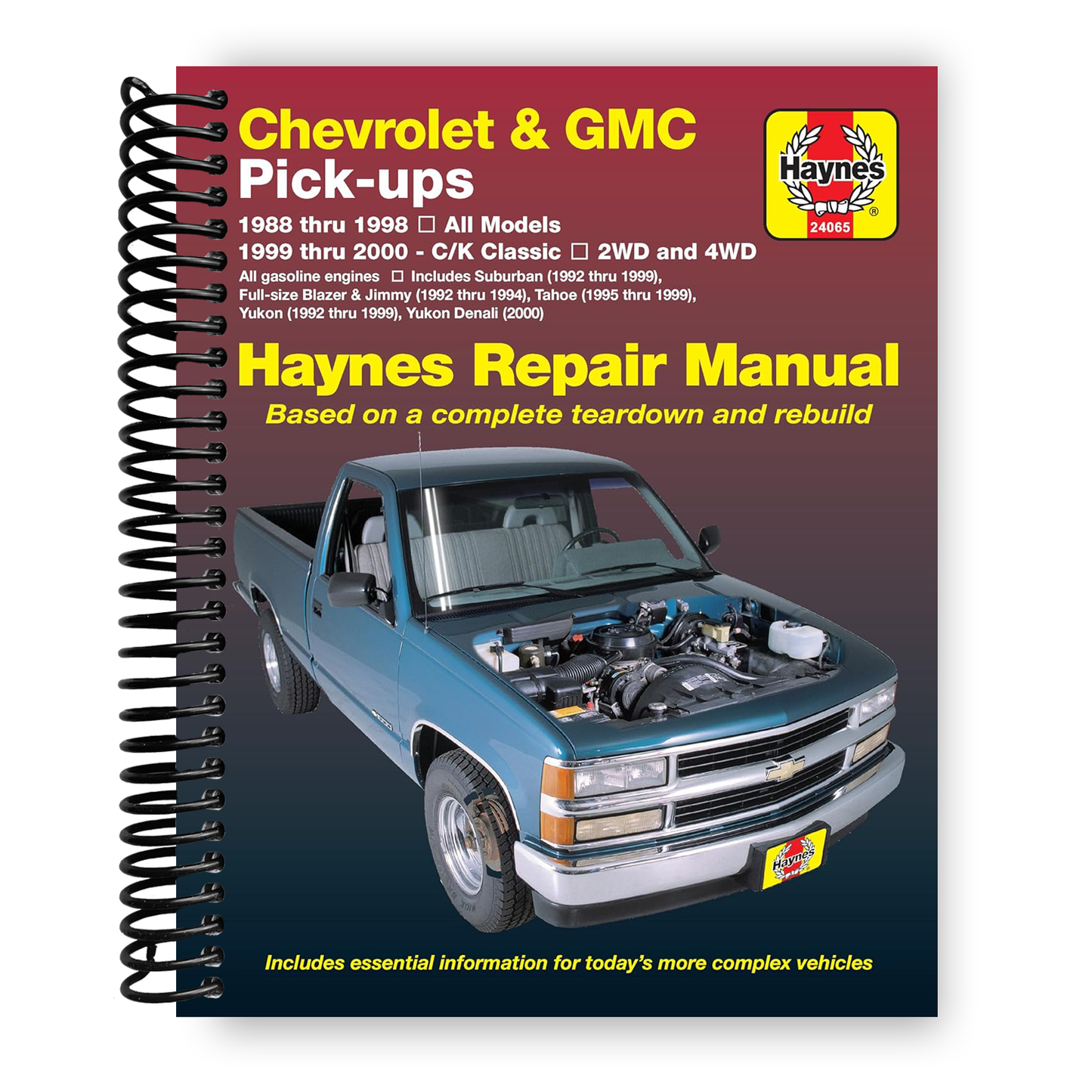 Comprehensive Repair Manual for Chevrolet & GMC Full-Size Pickups (1988-2000) - Korvel