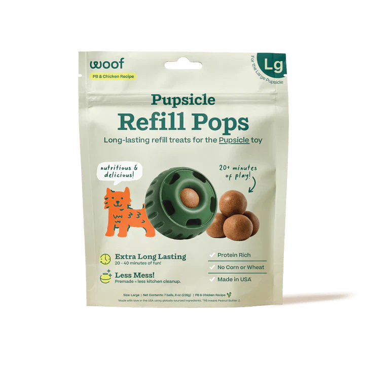 Woof Pupsile Refill Pops - Korvel
