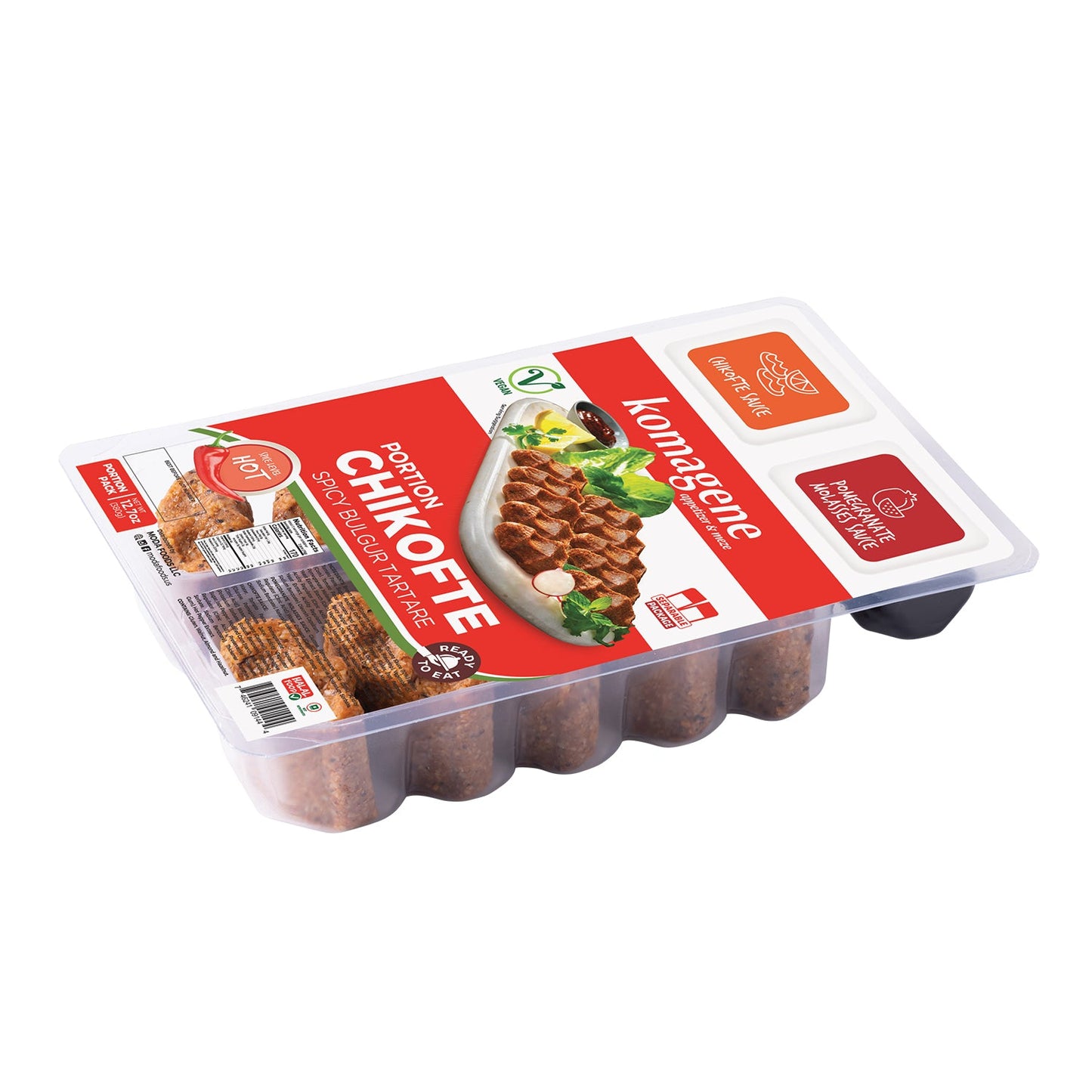 Komagene Çiğköfte Hot 380 g (13,4 oz) – Delicia bulgur turca picante