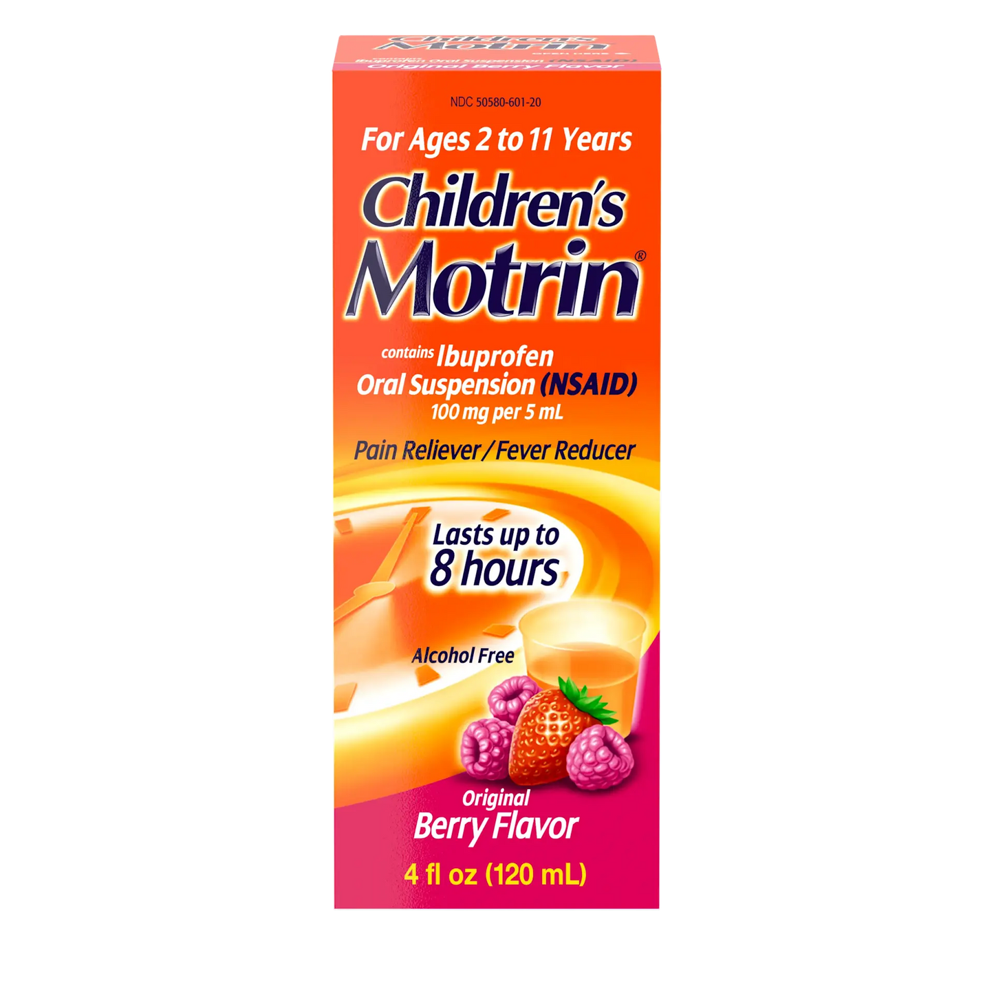 Motrin Children's Suspension 100mg/5ml - 120ml