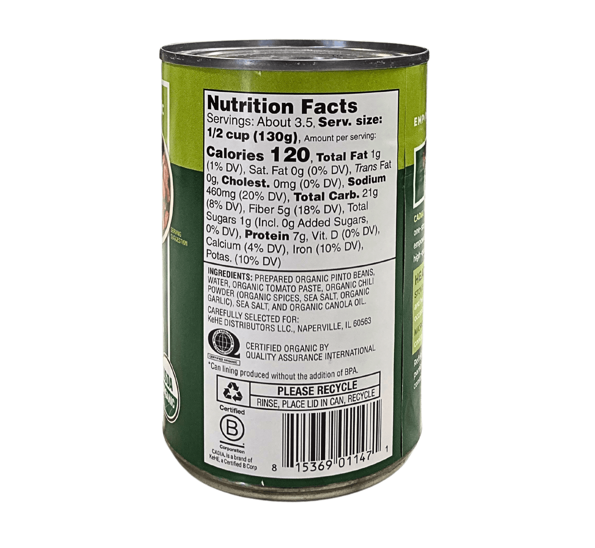 Organic Chili Beans - Cadia's Flavorful Delight - Korvel