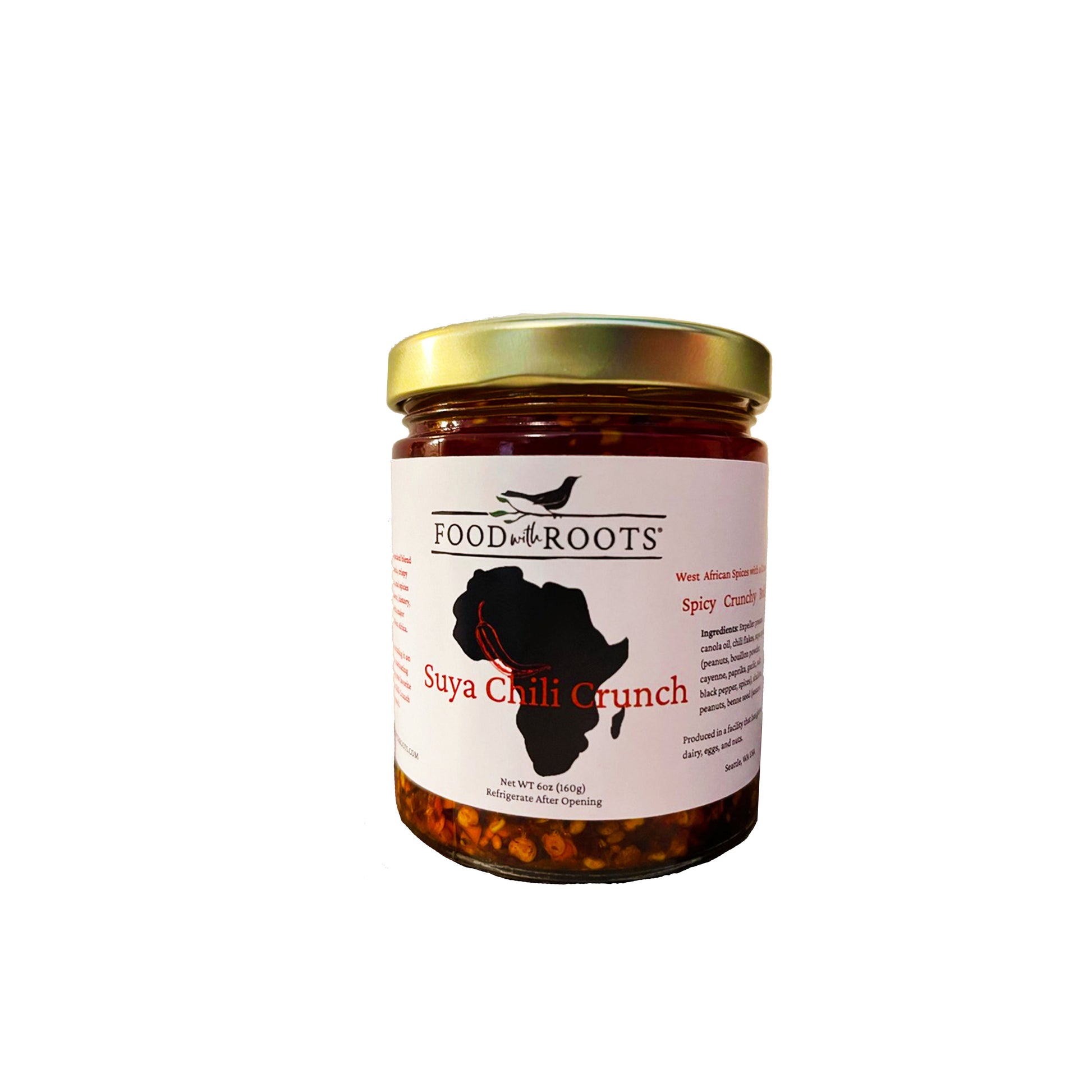 Suya Spiced Chili Crunch (contains peanuts) - Korvel