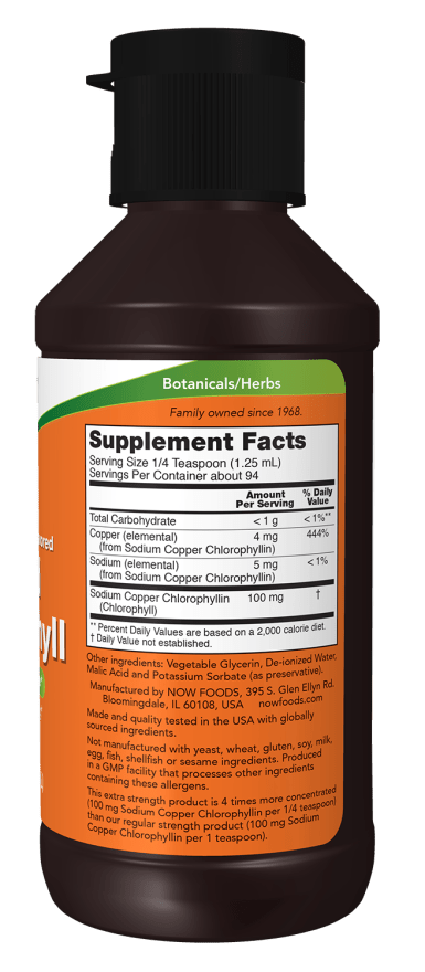 Liquid Chlorophyll Drops – Sodium Copper Chlorophyllin | Natural Green Wellness Support