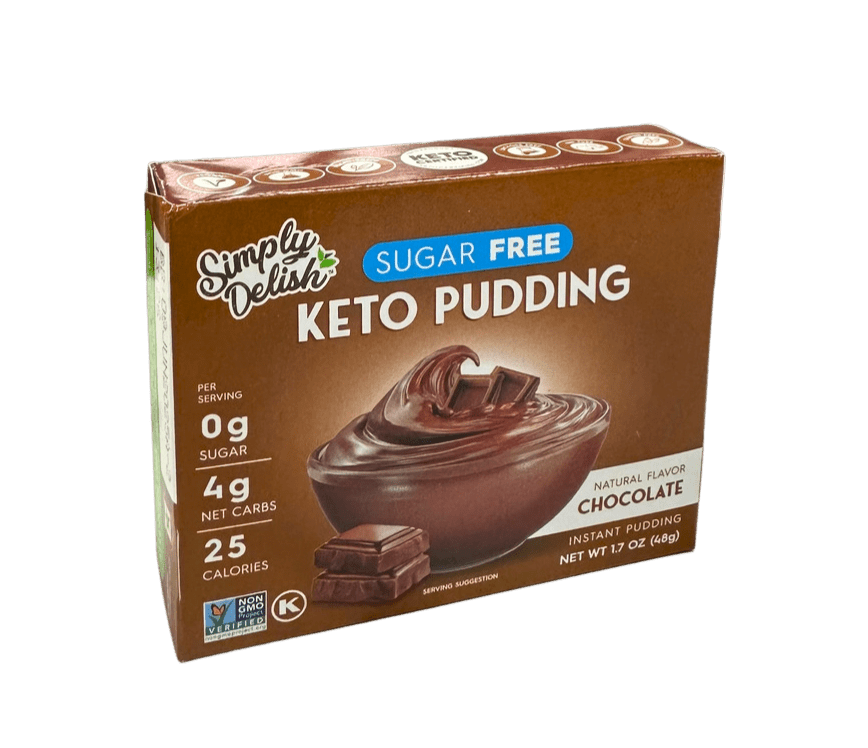 Simply Delish Poudings Instantanés - Collation Crémeuse et Délicieuse