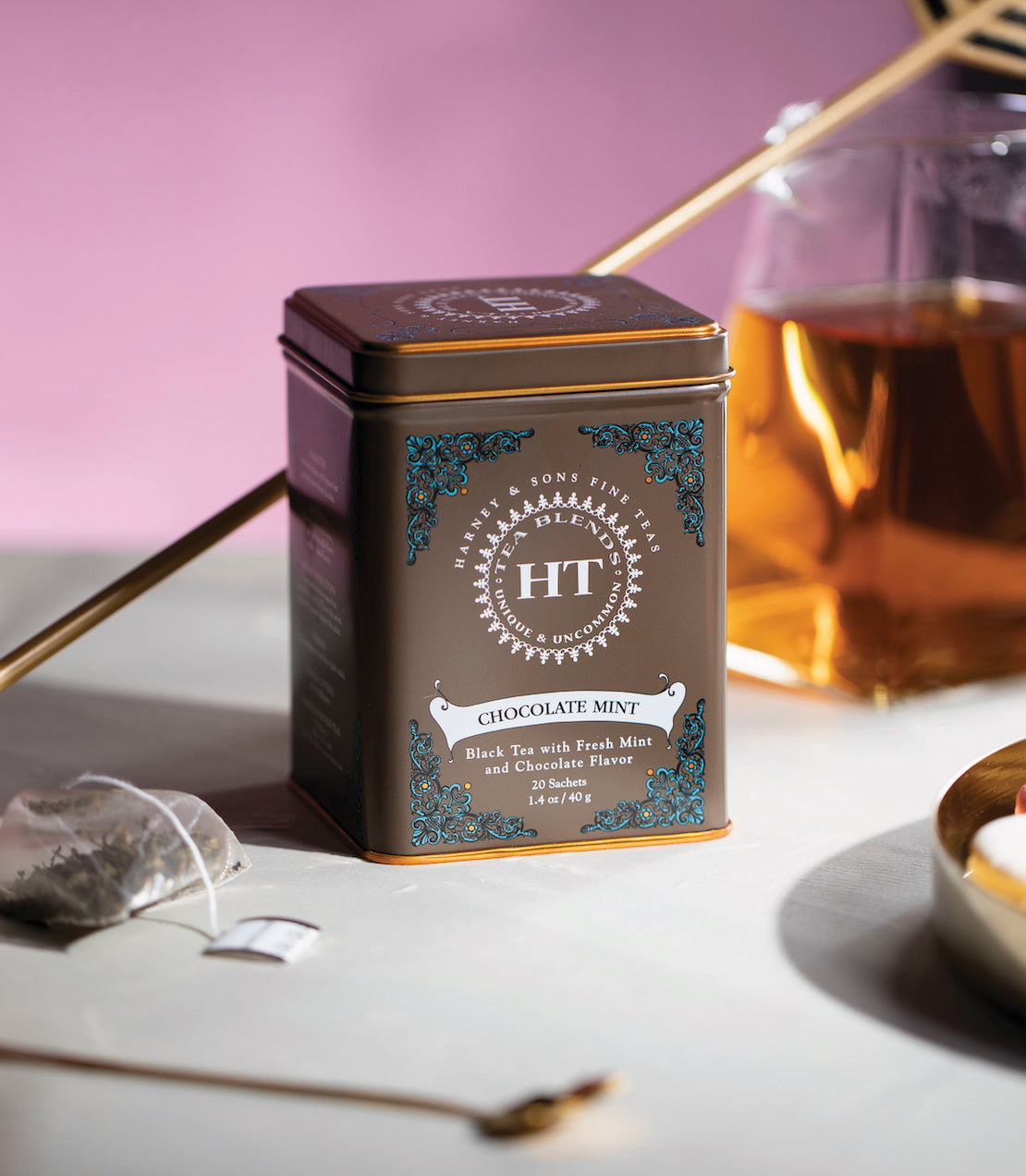Thé au chocolat menthe - Boîte HT de 20 sachets