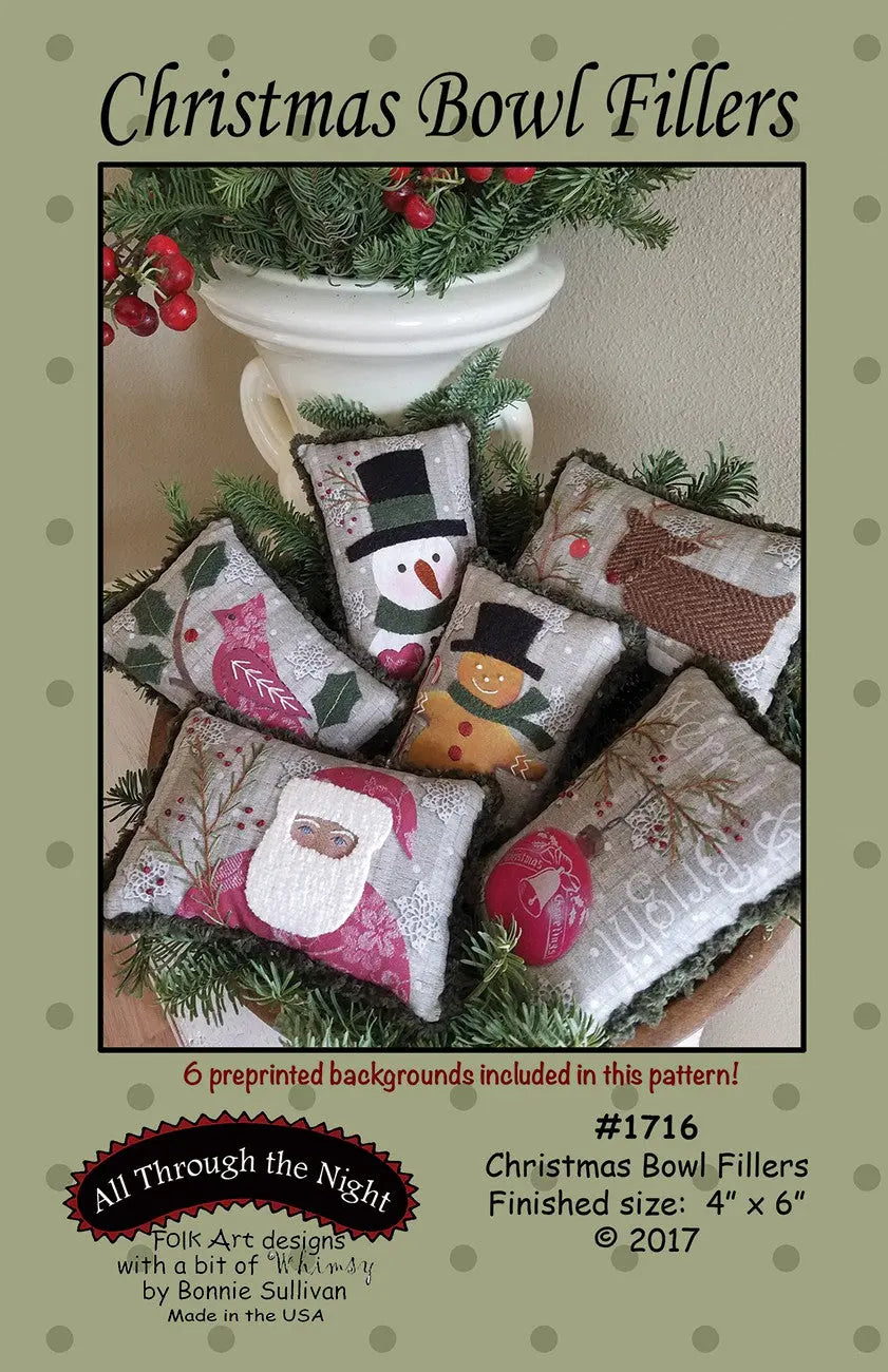 Remplissages de bol de Noël - Décorations de maison festives