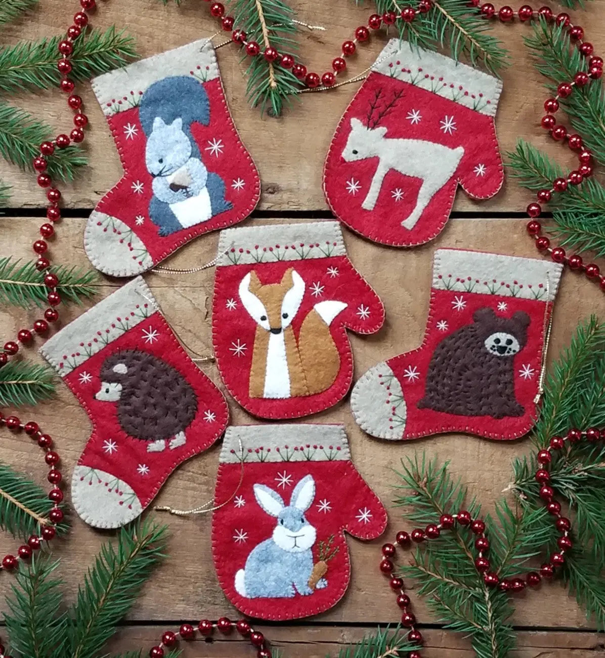 Kit de Adornos de Criaturas Navideñas