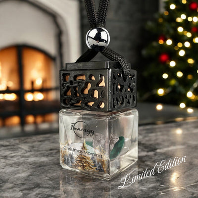 Exclusive Holiday Edition: Crystal-Infused Car Diffuser - Christmas Morning Scent, 8ml - Korvel