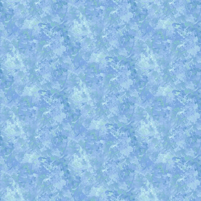 Tela de Algodón Chroma Blue Sea Breeze - 44"/45" por Yarda
