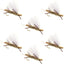 Chubby Chernobyl Ant Tan Foam Fly - 6 Pack, Size 10 - Korvel