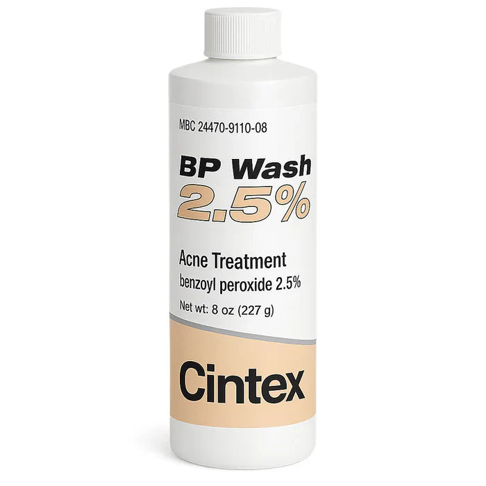 Benzoyl Peroxide 2.5% Acne Treatment Wash - 8 oz
