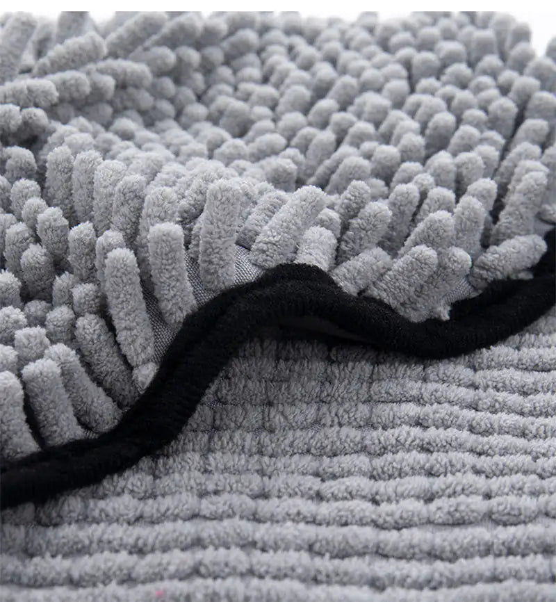 Chenille Super Absorbent Pet Towels