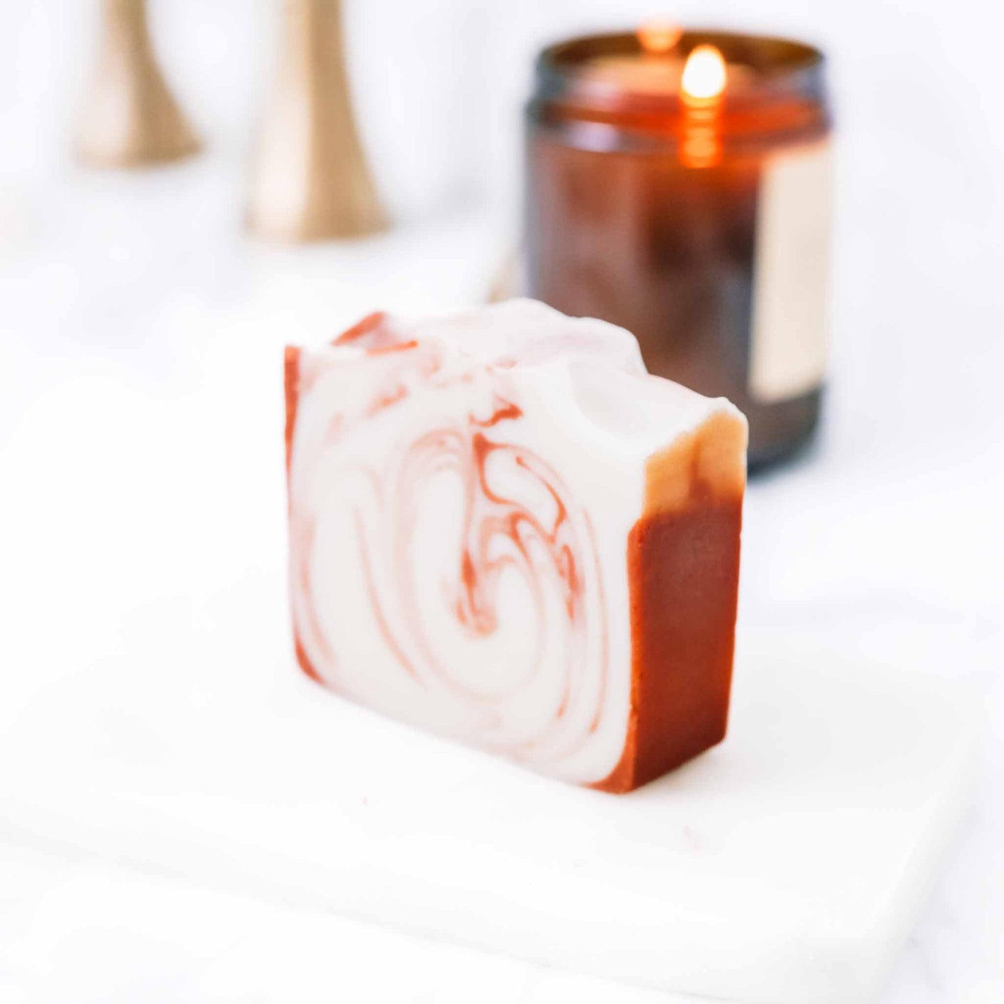 Citrus Cedarwood Artisan Soap Bar with Goat Milk