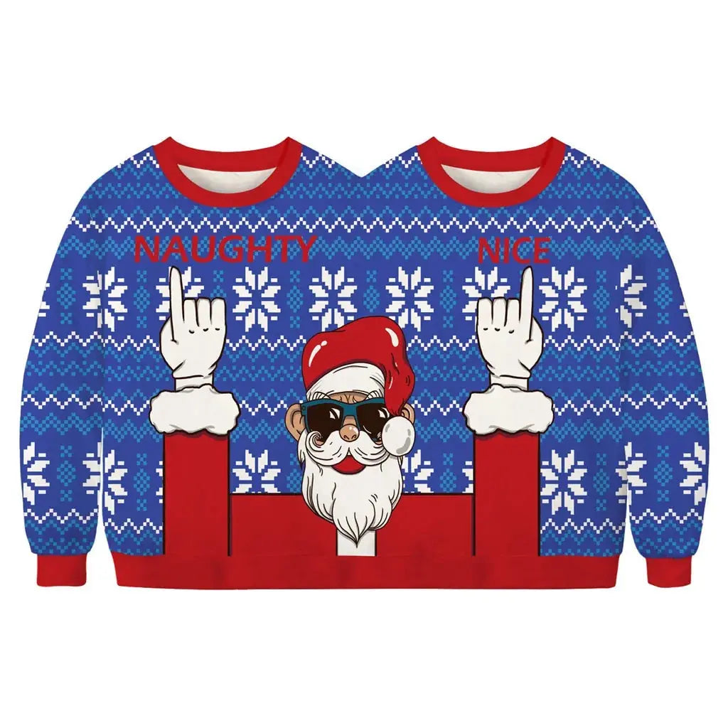 Couples Christmas Siamese Sweater