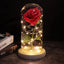 Enchanted Glass Rose Decoration for Home Decor