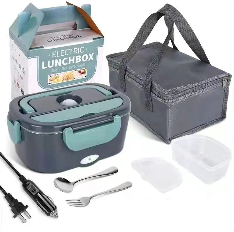 Caja de Almuerzo Eléctrica Portátil para Comidas sobre la Marcha