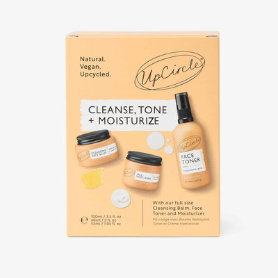 Cleanse, Tone + Moisturize Skincare Set