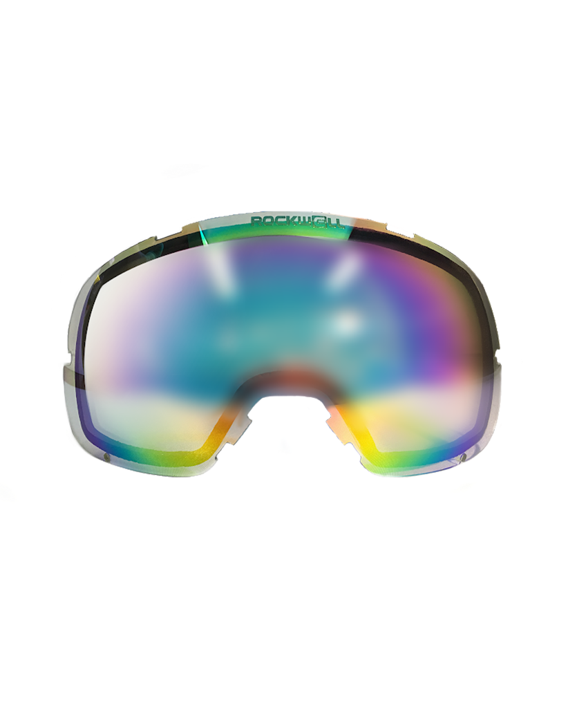 Lentille à Miroir Clair Interchangeable pour Lunettes Bomber