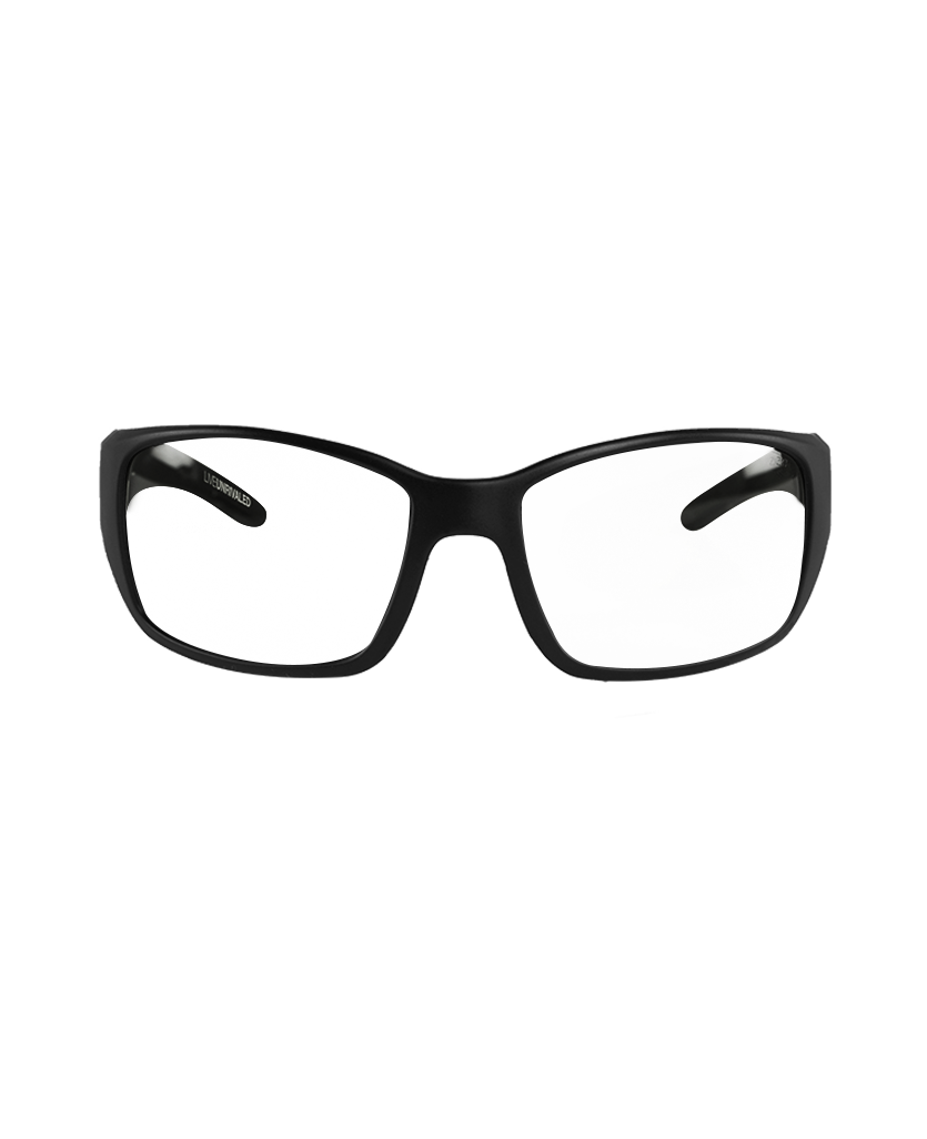 Anvil Tactical Eyewear (Black/Clear) - Ultimate Protection - Korvel