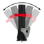 Clicgear Golf Umbrella Angle Adjuster for Optimal Coverage