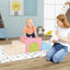 Ensemble de blocs en mousse pour grimper et ramper pour nourrissons - Multicolore