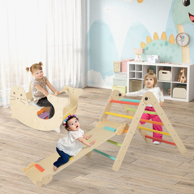 7-in-1 Indoor Climbing Toys for Toddlers - Multicolor